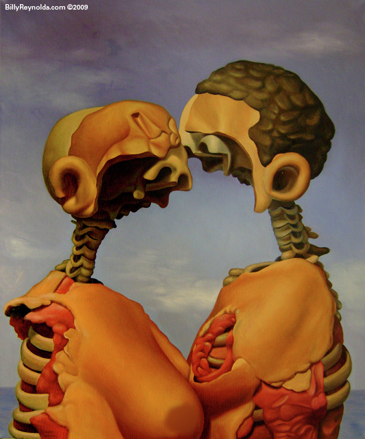 "At Least We Have Each Other", 18" x 24", Oil on Canvas, ©2009. Private Collection.